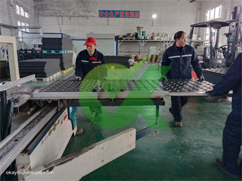 <h3>customized size plastic road mat 20mm thick for heavy </h3>

